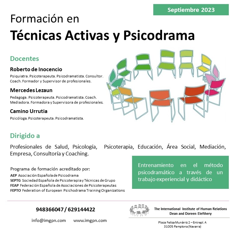 Curso Formación en Técnicas Activas y Psicodrama