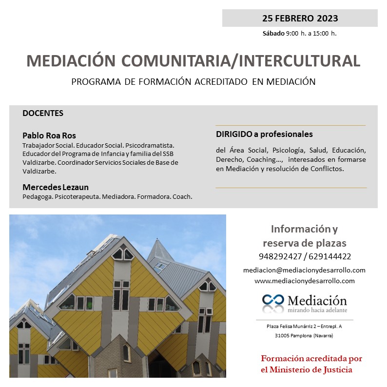 Mediación comunitaria/intercultural