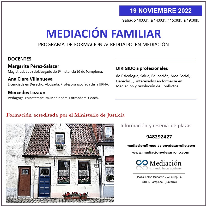 Mediación familiar 19 Noviembre 2022